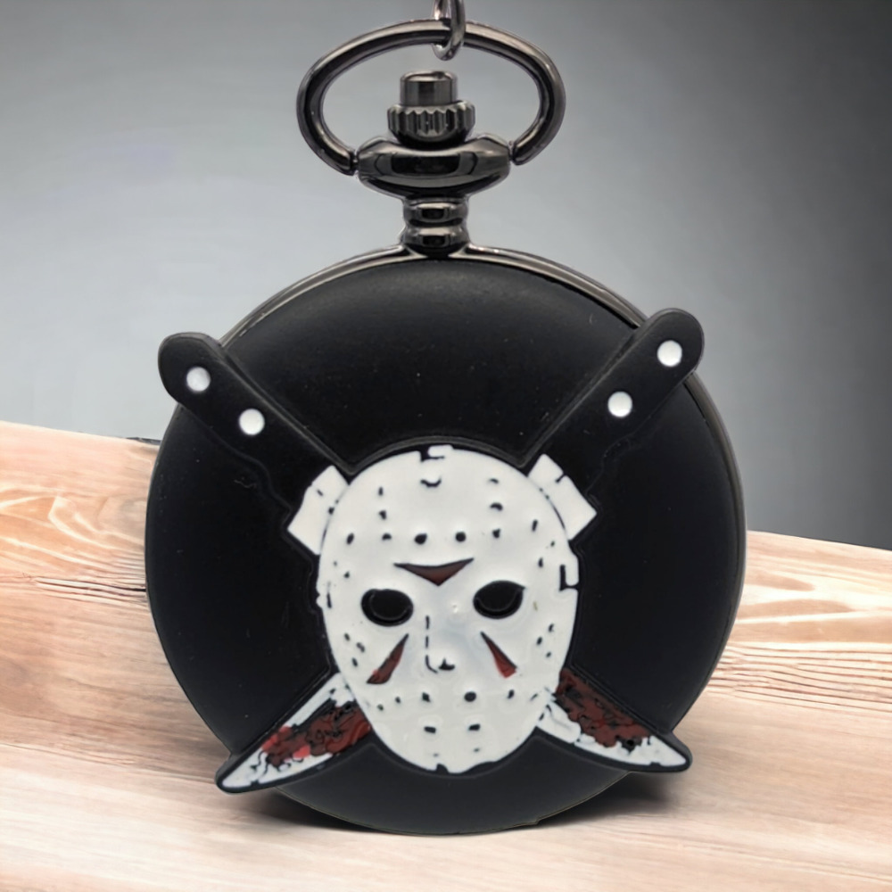 Friday the 13th Pocket Watch Jason Scary Horror Hockey Mask New Gift Thriller
